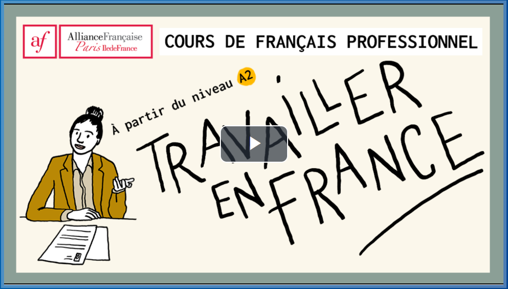 MOOC Travailler en France